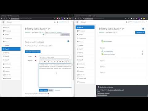 Moodle Vulnerability PoC Teacher Account Take Over - Grade changed