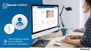 Personaldaten digital und EU DSGVO konform verarbeiten   Fabasoft 30 Minuten Webinar screenshot 5