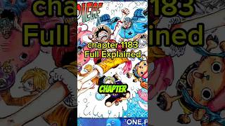 Chapter 1183 FULL Breakdown: Sanji Breaks His 25-Year Code