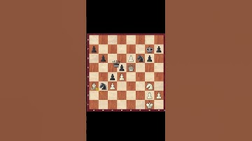 Can You Find The Winning Move in This Challenging Chess Puzzle?  #shorts