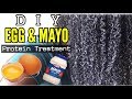 DIY Protein Treatment|Egg & Mayo Protein Treatment For Natural, Relaxed, & Transitioning Hair