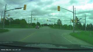 Crazy Drivers of Guelph Ontario 2 of many daily - driver didn't stop at stop sign on Stone &amp; Watson!