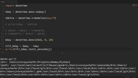 Python Scripting Tutorial Datetime Module How to work with Dates, Times, Timedeltas, and Timezones
