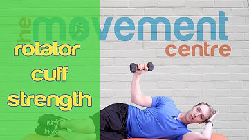 Rotator Cuff Strengthening |  Side Lying External Rotation | The Movement Library | The Movement Cen