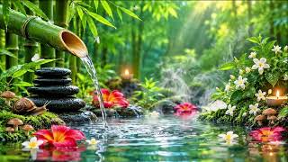 🌿Frangipani Spa Retreat 🌊 Relaxing Music, Water Sounds for Deep Sleep & Healing 😴#SpaMusic