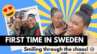My first time in Sweden Family reunion travel VLOG Part 1 🥰 Black British female experience