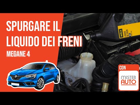 Spurgare il liquido dei freni Megane 4 🚗