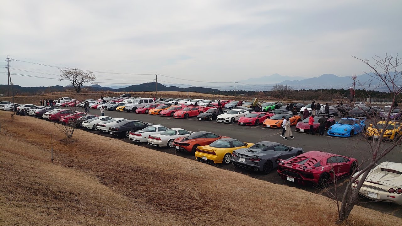 らくのうマザーズ阿蘇ミルク牧場スーパーカーツーリング①