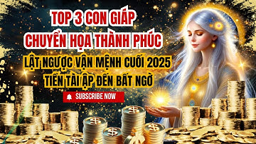 🐐🐅🐂Top 3 Con Giáp Chuyển Họa Thành Phúc -  Lật Ngược Vận Mệnh Cuối 2025 - Tiền Tài Ập Đến Bất Ngờ