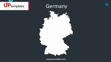 Germany Map Infographics - Animated PowerPoint Template