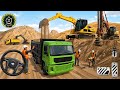 Heavy Excavator Road Construction Simulator City JCB 