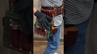 FUERI Nylon Leather Tool Belt  comes with 19 Pocket #leatherbelt #toolbelt #usa #fueri #cinturon