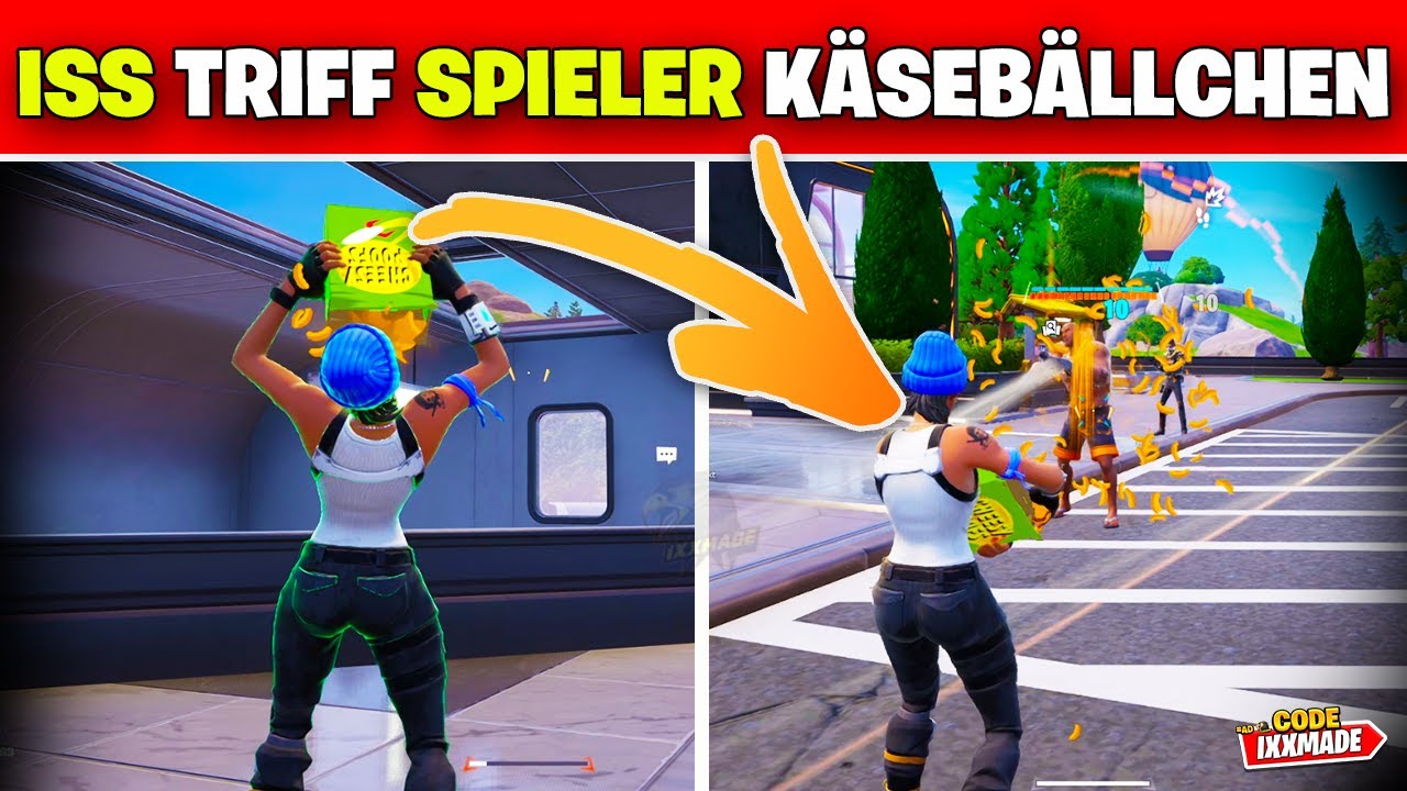 Iss oder triff Spieler mit Käsebällchen Fortnite South Park Teil 4 Aufgabe