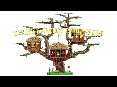LEGO Swiss Family Robinson Treehouse | Philly Brick Fest 2018