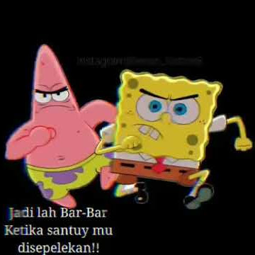 DJ Spongebob versi burung gagak #Storywa