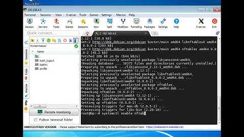 Paso 12  Deshabilitando iptable e instalando y configurando nftables