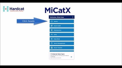 Hardcat MiCatX App - Assets Functionality