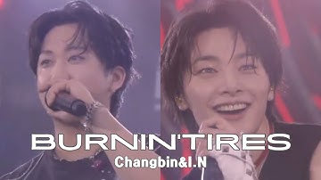 250517 straykids japan shizuoka concert “Burnin’Tires(Changbin&I.N)” full ver.