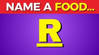 NEW WORD ASSOCIATION GAME 🧠 | ABC LETTER CHALLENGE | ABC SPEED QUIZ #01