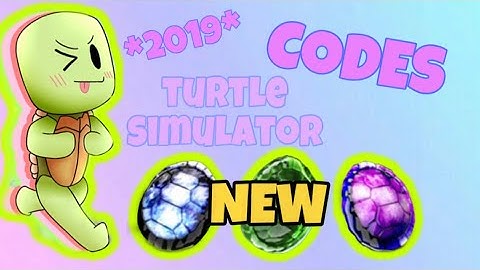 Turtle Simulator CODES *NEW* 2019 Roblox