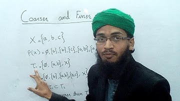 Coarser and Finer Topologies