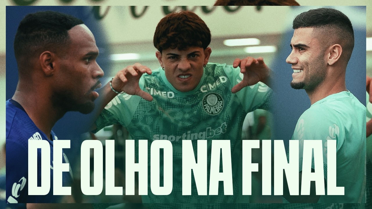 DE OLHO NA FINAL, PALMEIRAS SEGUE PREPARAÇÃO INTENSA