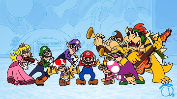 [Electro swing remix] Mount Wario (Mario Kart 8)