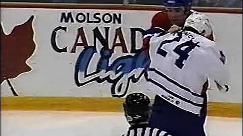 Dennis Maxwell vs Marc Hussey AHL Oct 17/98