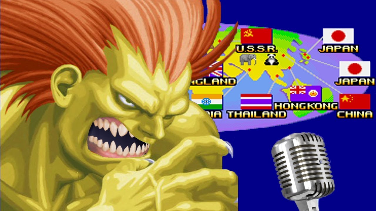 Street Fighter II Animated parody talking endings - Blanka | Street fighter,  Street fighter ii, Fighter