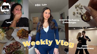 Hochzeitseinladungen 💌, Hochzeitstanz lernen 👰🏽‍♀️🤵🏽‍♂️, FIBO Köln *OACE, MORE* ✨ | LAURA SIEBERT