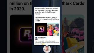 Rockstar Reportedly Made $5B from GTA Online Shark Cards — One Player Spent $1M in a Year