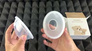 cmbear breastmilk collector shell UNBOXING