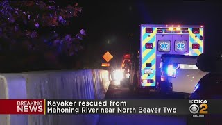 Kayaker Rescued From Mahoning River