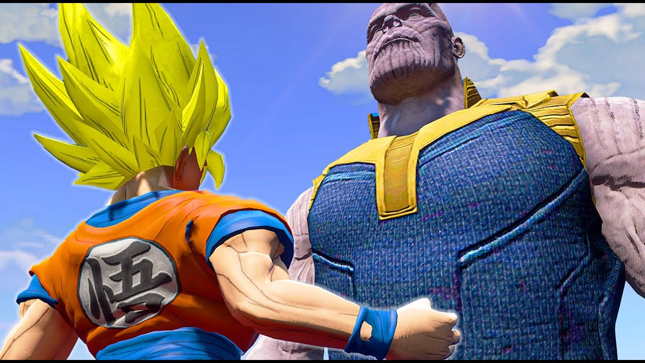 Quem vence? Thanos contra heróis de Dragon Ball