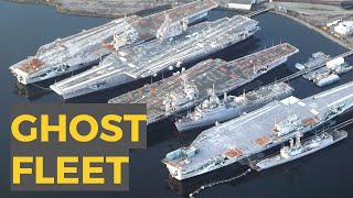 Mothball Warships US Navy Ghost Fleet Abandoned Ships