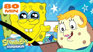 SpongeBob | Back to School mit SpongeBob! 🚌 | 60+ Minuten Compilation | SpongeBob Schwammkopf