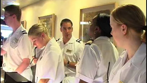 ALL IN A DAYS WORK FOR A CRUISE SHIP PURSER