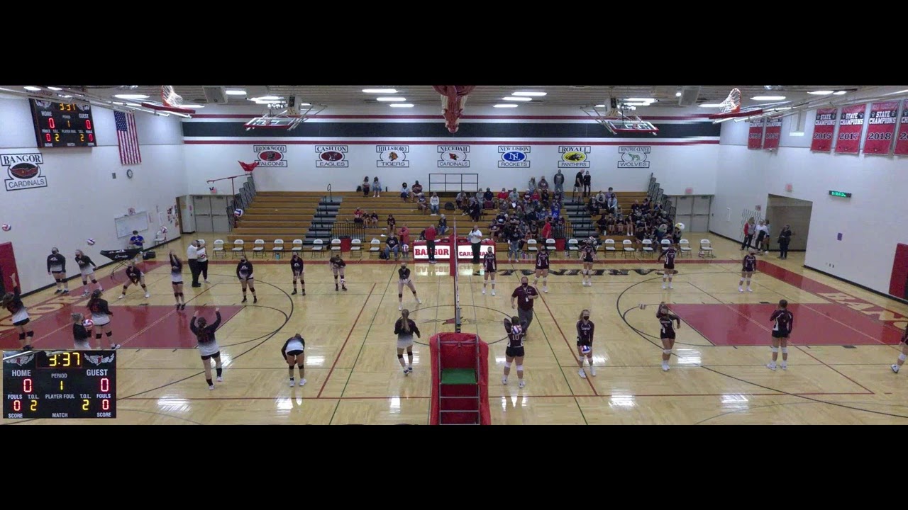 Bangor High School vs. Cashton JV Womens' Volleyball YouTube