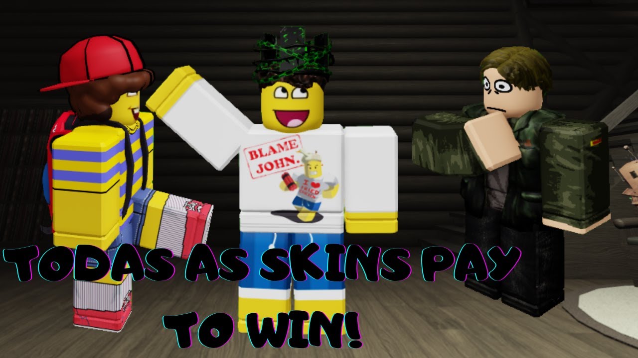 TODAS AS SKINS PAY TO WIN EM UM SÓ VÍDEO! - YouTube