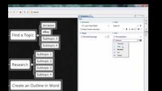 Creating a Mind Map using xMind Software