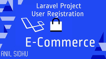 Laravel E-commerce Project #21 User registration