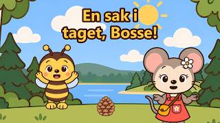 En sak i taget, Bosse! 🐝 Humlegläntan – barnprogram på svenska