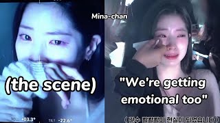 how everyone *reacts* to dahyun's crying, then there's jeongyeon...