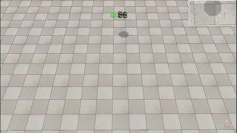 V-REP Waypoints generator Through Arduino Board