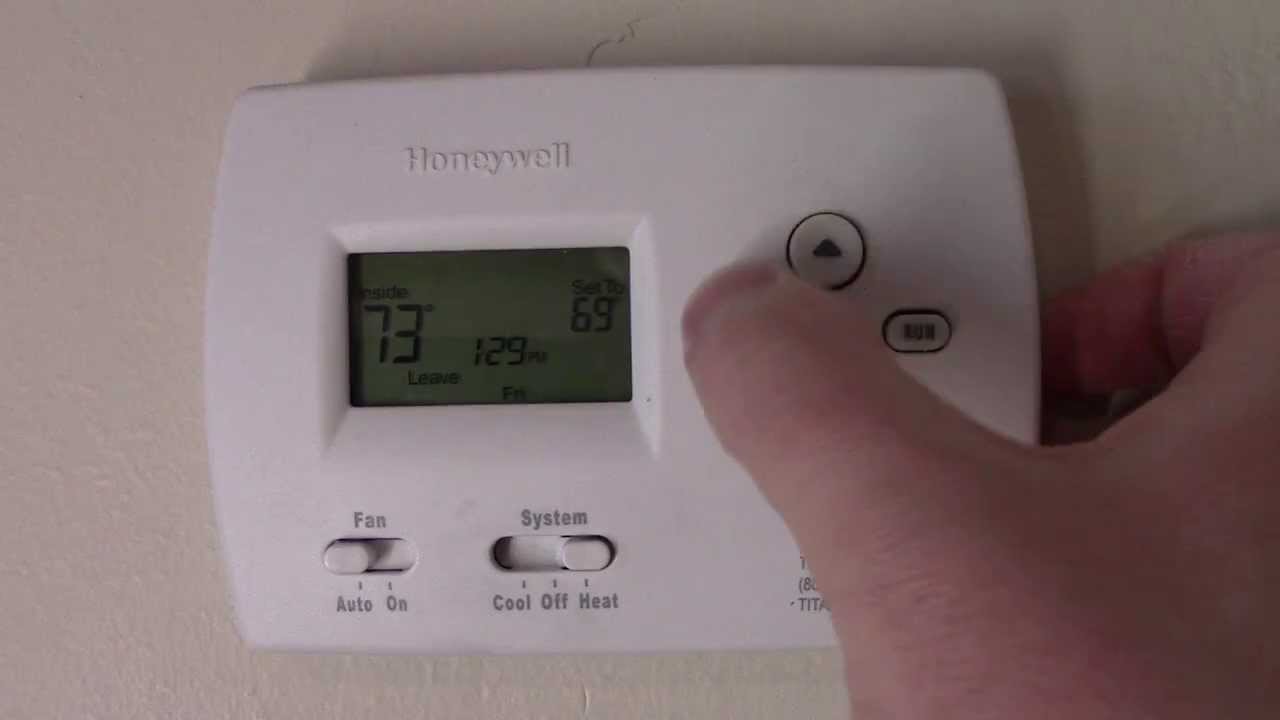 how-to-program-a-honeywell-thermostat-youtube