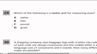 Units of measurement - M12,M13