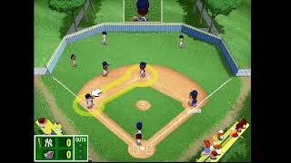 Backyard baseball 2001 Playing as the backyard kids and the Pro Players