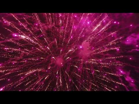 打ち上げ花火 / Fireworks filmed with a drone / 空撮 本栖湖 神湖祭 花火大会 - Motosuko Sinko Festival