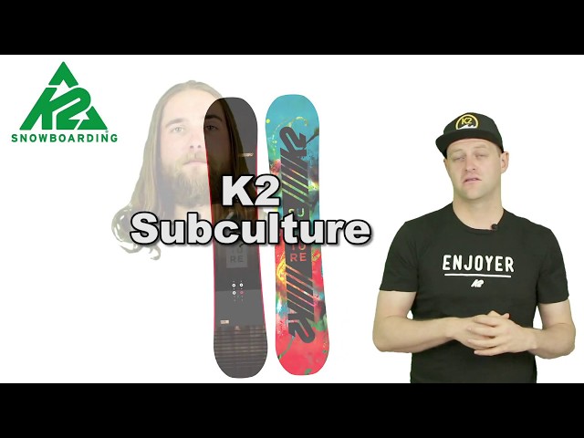 The K2 Subculture Snowboard Review - YouTube