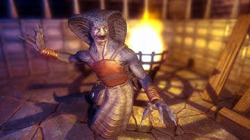 Infinity Series | Serpent Warrior Pack PBR - Demo Scene